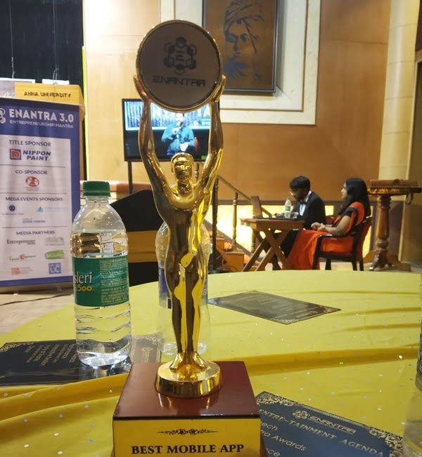 Smarther wins Best Mobile App Company by ENANTRA 2019